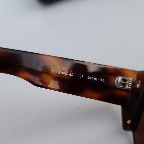 NWOT BALENCIAGA BB0004S 007 HAVANA BROWN UNISEX SUNGLASSES - Picture 8 of 16